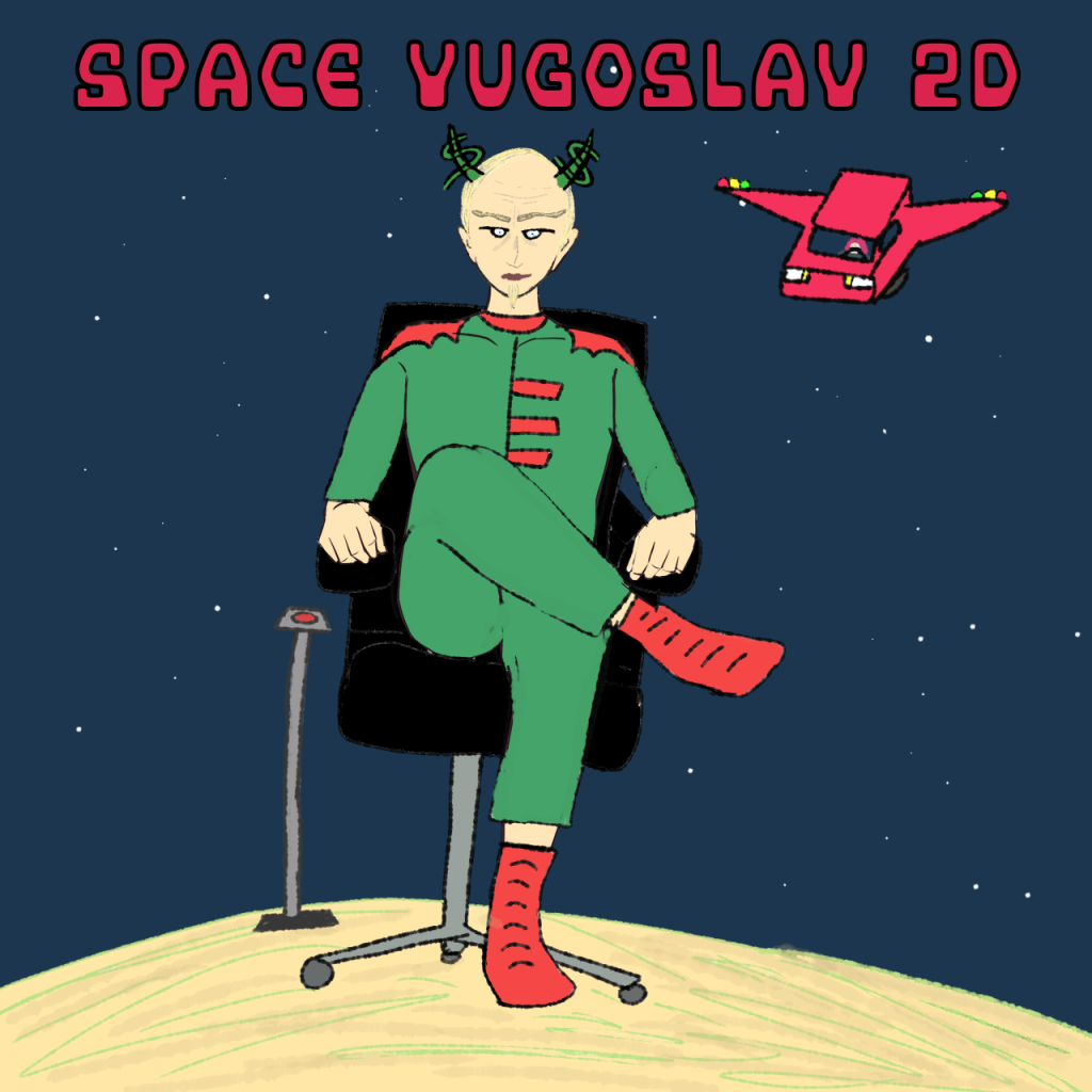 Space Yugoslav 2D Concept Art